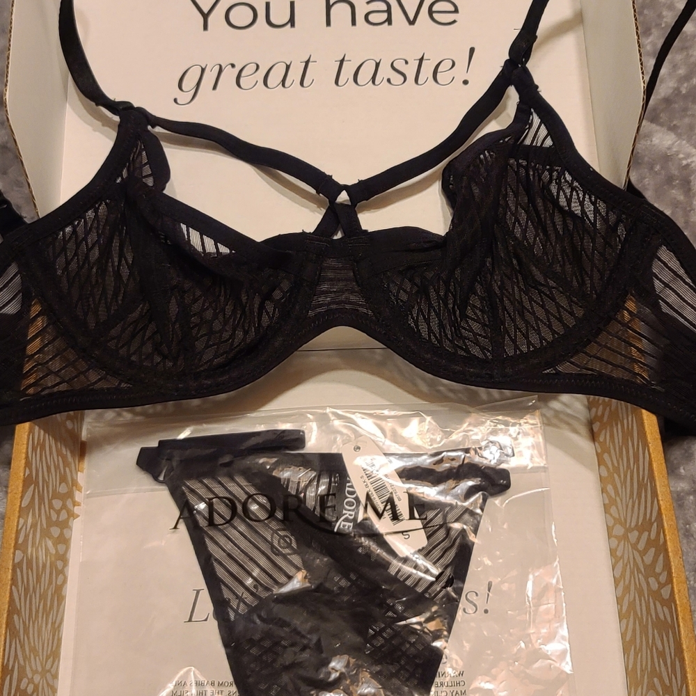 Adore Me Bra & Thong Set